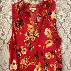 Alison Joy sleeveless blouse-Evereve